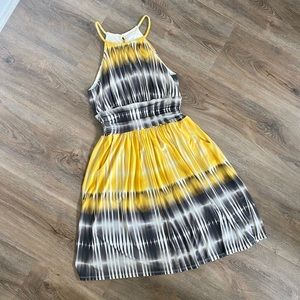 Halter Fit & Flair Maggie London Dress